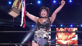 【スターダム】MIRAIが2冠王者 中野たむを破り悲願のワンダー王者に！『今日で中野たむの白いベルトの物語は最終回、終わりです。』-7.2横浜武道館大会-【STARDOM】