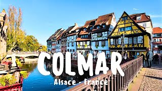 WALKING in FAIRY TALE CITY of COLMAR | Autumn Walk