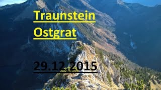 Traunstein Ostgrat (II) 29.12.2015