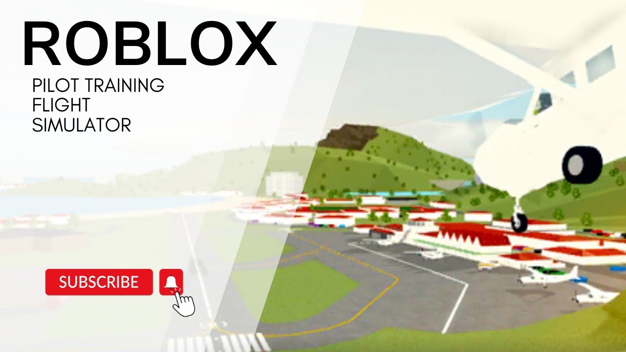 Playing Roblox Pilot Training Flight Simulator Youtube