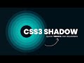 Quick CSS3 Shadow Effects Tutorial For Beginners | CSS Effects