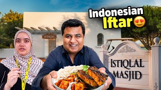 Aaj INDONESIAN MASJID me IFTAR Karli 🕌 🇺🇸 2 din se Tabeat Kharab ☹️