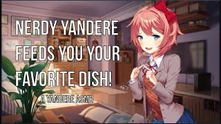 F4M Nerdy Yandere Feeds You Your Favorite Dish! A YANDERE ASMR!