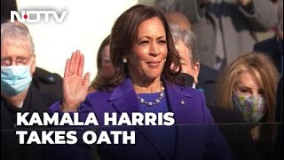 Kamala Harris Becomes First Woman Vice President Of US