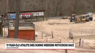 Rutland teen dies during motocross race in Southwick