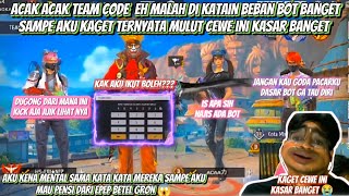 ACAK ACAK TEAM CODE EH MALAH KETEMU BOCIL CAPER SAMA PASANGAN SONGONG!! AKU SAMPE MAU PENSI MAIN FF😭