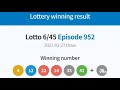 #southkorea#lottowinner#result#today#로또확인#2020-Feb-27