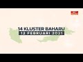 [INFOGRAFIK] 14 kluster baharu COVID-19 (12 Februari 2021)