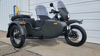 2016 Ural Gear Up Sidecar Motorcycle Pre Owned with Less than 1,200 miles