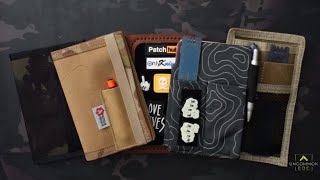 Checking Out Pocket Notebook Covers from Recycled Firefighter, Gondek EDC, Epoch Handmade and More