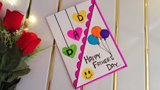 Easy & beautiful Father's day greeting card | Father's day gift| Happy fathers day card|Gift ideas