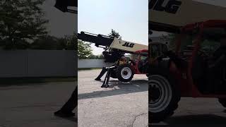 2014 JLG G12-55A 12000 LB DIESEL TELESCOPIC FORKLIFT TELEHANDLER PNEUMATIC 4WD OUTRIGGERS