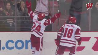 Dhooghe's OT Goal Lifts Badgers Over Michigan