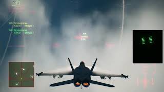 에이스 컴뱃 7 멀티플레이: F/A-18로 노데미지 1등