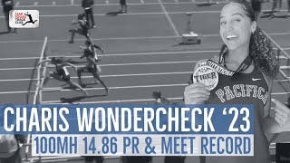 Charis Wondercheck ' 23 100m Hurdles 14.86 (Tiger Invite 2023)