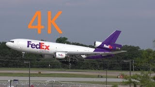 4K Memphis Airport Planespotting: Trijet Paradise! MD-10s/DC-10s and MD-11s (and more!)