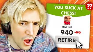 xQc Realizes He Sucks At Chess