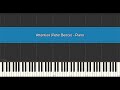 Attention (Peter Bence) - Piano, Synthesia Piano Tutorial