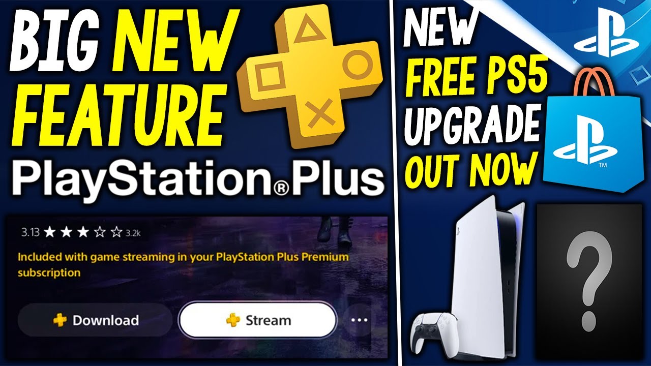 BIG New PS PLUS Feature Rolling Out NOW + Another FREE PS5 Upgrade And ...