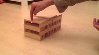 How to build a House with Kapla Blocks