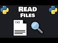 Read files using Python! 🔍