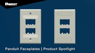 Panduit Faceplates | Product Spotlight