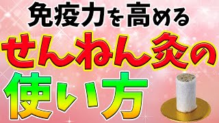 【せんねん灸 使い方】免疫力を高めるせんねん灸の使い方をあの有名美容鍼灸師が解説！