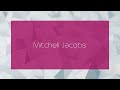 Mitchell Jacobs - appearance