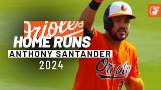 All 44 Anthony Santander Home Runs from 2024 | Silver Slugger Finalist | Baltimore Orioles