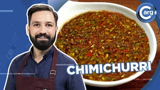 RECETA DEL MEJOR CHIMICHURRI