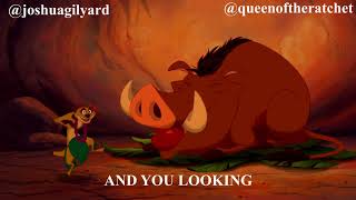 THE LION KING - TIMON AND PUMBAA - QUEEN OF THE RATCHET