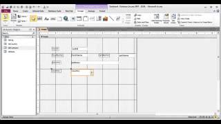 09 Microsoft Access pt 9 Cascade Combo Box