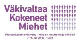 Miesten kokema väkivalta – mikä on muuttunut ja mikä ei