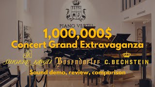 3 Concert Grand Pianos Comparison - Review, sound, demo