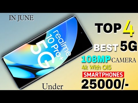 Top 4 Best 5G SmartPhones Under 25000/- | Super Amoled Display Phones ...