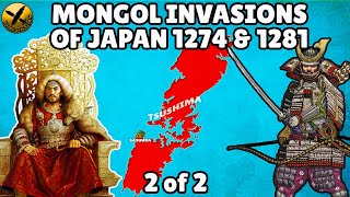 Mongol Invasions of Japan 1274 and 1281 with Army Structure, Armor, Weapons and Tactics Used  - 2/2