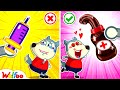 Time for A Shot, Wolfoo! - Wolfoo and Best Parenting Life Hacks 🤩Wolfoo Kids Cartoon