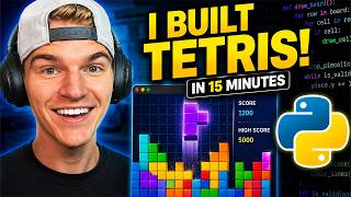 How YOU Can Program TETRIS in PYTHON in 15 Minutes