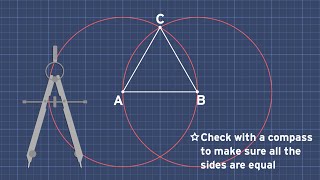 Geometry Constructions: Equilateral Triangles