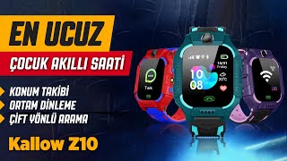 UCUZ ARAMA ÖZELLİKLİ ÇOCUK AKILLI SAATİ 🔥 Çok Satan Kallow Z10 Çocuk Akıllı Saati İnelemesi