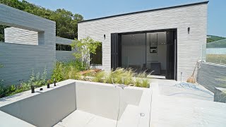 옥상욕조와 정원이 있는 4층 단독주택 Modern detached house