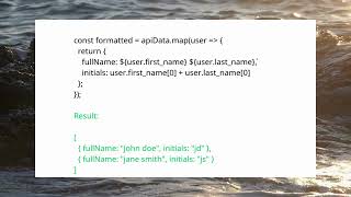 [Javascript Array] map() explained in 5 minutes