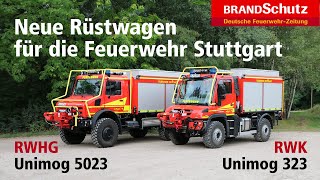 Neue Rüstwagen der Feuerwehr Stuttgart