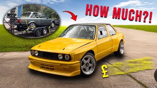 HOW MUCH DID IT COST TO BUILD MY E30 V8 DRIFT CAR?!