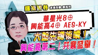 20250113 1500 顏逸民 穩操勝券【華星光8⊕ 興能高4⊕ AES-KY 大盤先蹲後噴!興能高第二!共襄盛舉!】