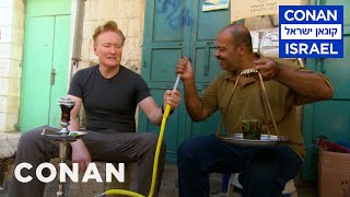 Conan Goes Hookah Shopping In Bethlehem | CONAN on TBS