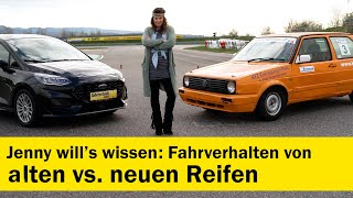 Jenny will's wissen: Fahren mit alten vs. neuen Reifen | ÖAMTC