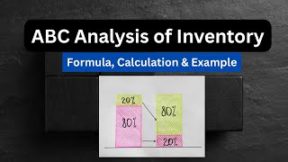 ABC Analysis Explained | Inventory Classification, Logic & Practical Uses
