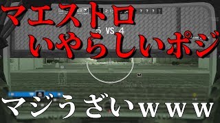 🍎マジでうざい＆見えない!? マエストロの強ポジ 　R6S