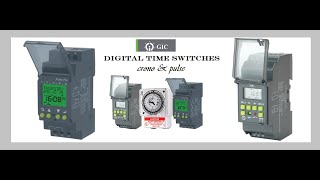 24Hours Digital Time Switch GIC Crono Timer Programming